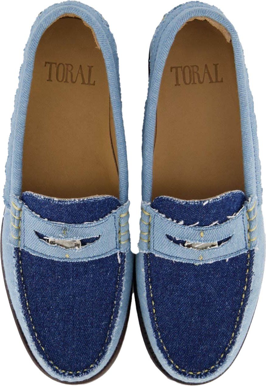 Toral Dames Coin Loafer Blauw/Jeans Blauw