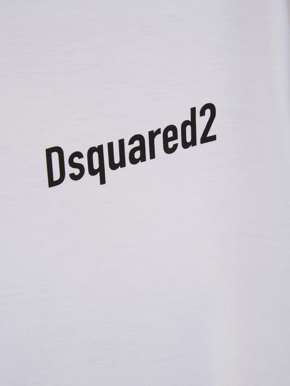 Dsquared2 Cool Fit Dsq2 White T-shirt White Wit