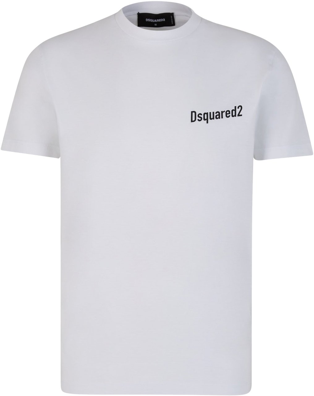 Dsquared2 Cool Fit Dsq2 White T-shirt White Wit