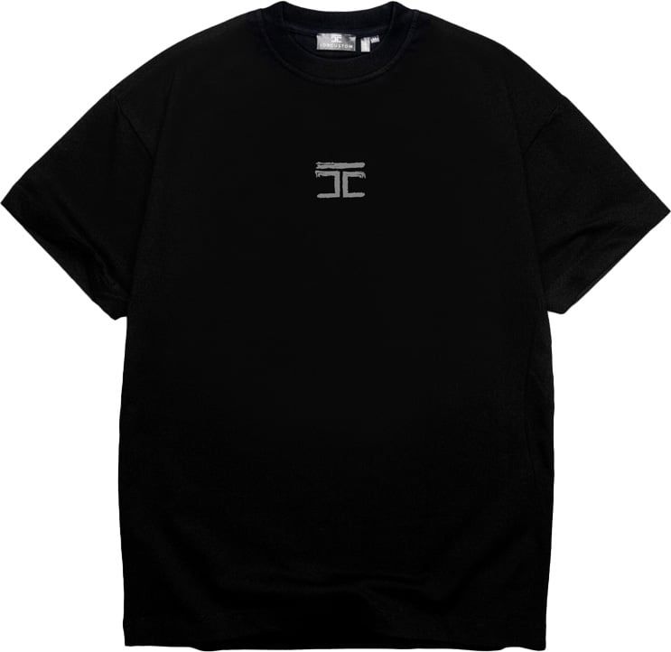 JORCUSTOM Artist Loose Fit T-Shirt Black Zwart