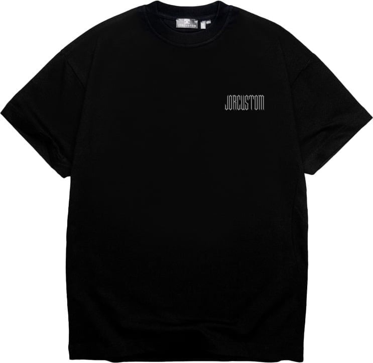 JORCUSTOM Excellence Loose Fit T-Shirt Black Zwart