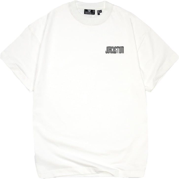 JORCUSTOM Excellence Loose Fit T-Shirt White Wit
