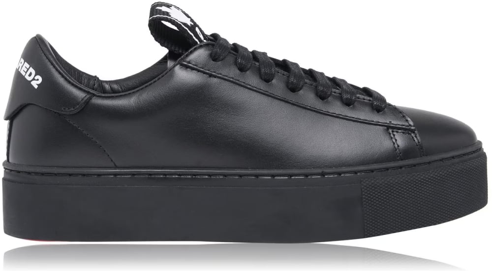 Dsquared2 Evolution Tape Logo Sneakers Zwart