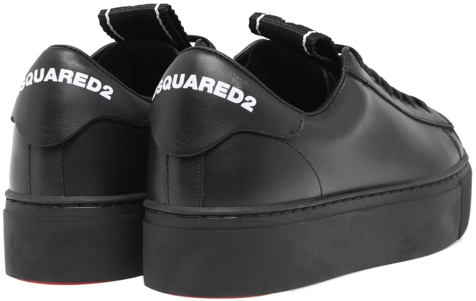 Dsquared2 Evolution Tape Logo Sneakers Zwart