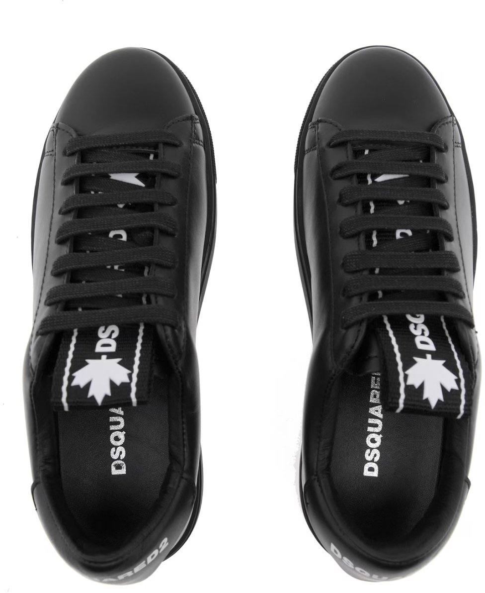 Dsquared2 Evolution Tape Logo Sneakers Zwart