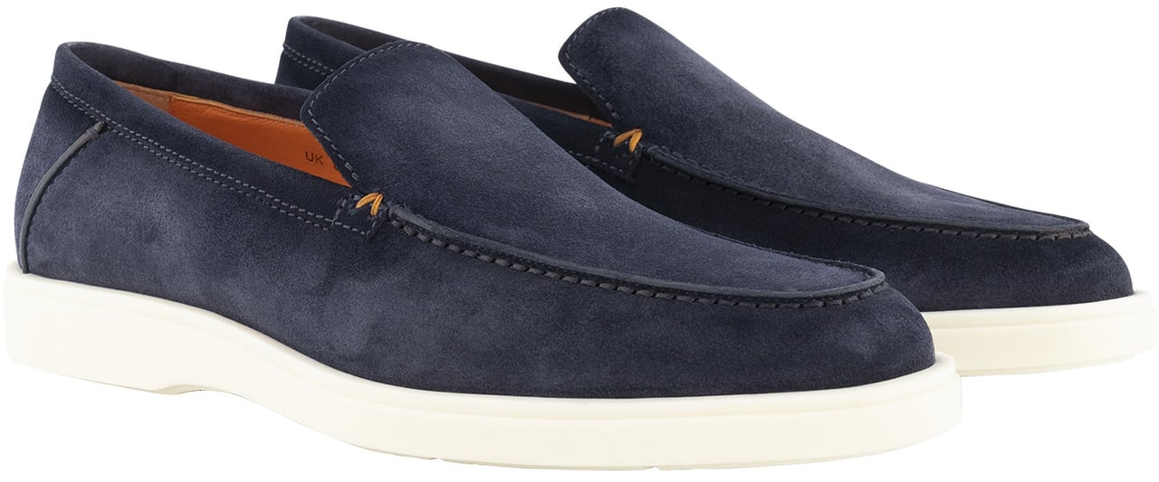 Santoni Loafer Blauw