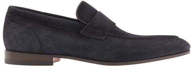 Santoni Carlos Loafer Blauw