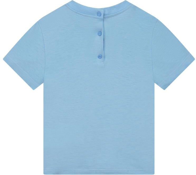 Fendi T-shirt Jersey Tinto Blauw