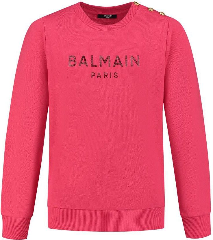 Balmain Sweatshirt Roze