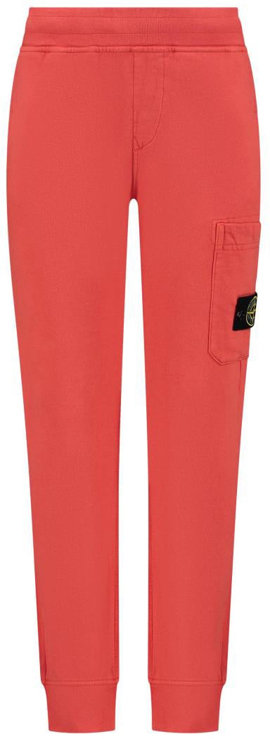 Stone Island Junior Fleece Pants Rood