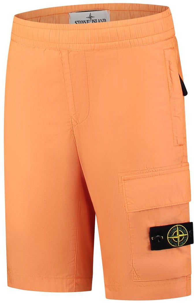 Stone Island Junior Bermuda Shorts Oranje