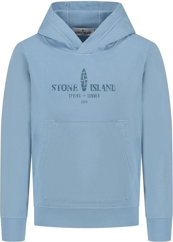 Stone Island Junior Sweat-shirt Blauw