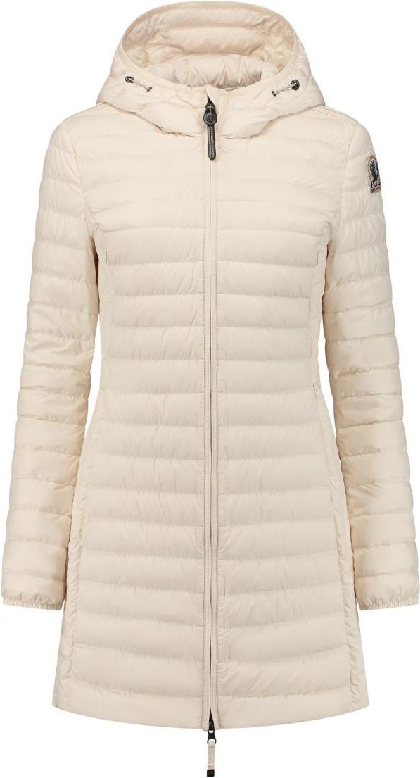 Parajumpers Irene Hooded Down Jacket Wit