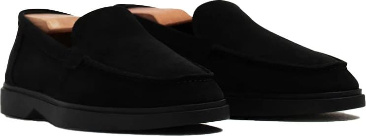 Mason Garments Amalfi Loafer Tonal Black Zwart