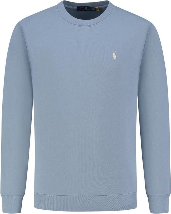 Ralph Lauren Sweater with embroidered logo Blauw