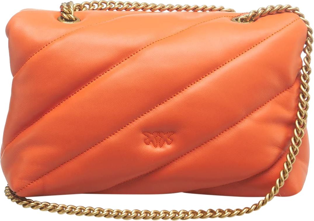 Pinko Puffer bag "Love Classic Puff" Oranje