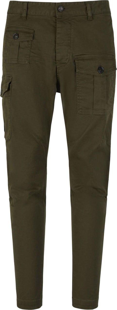 Dsquared2 Trousers Green Groen