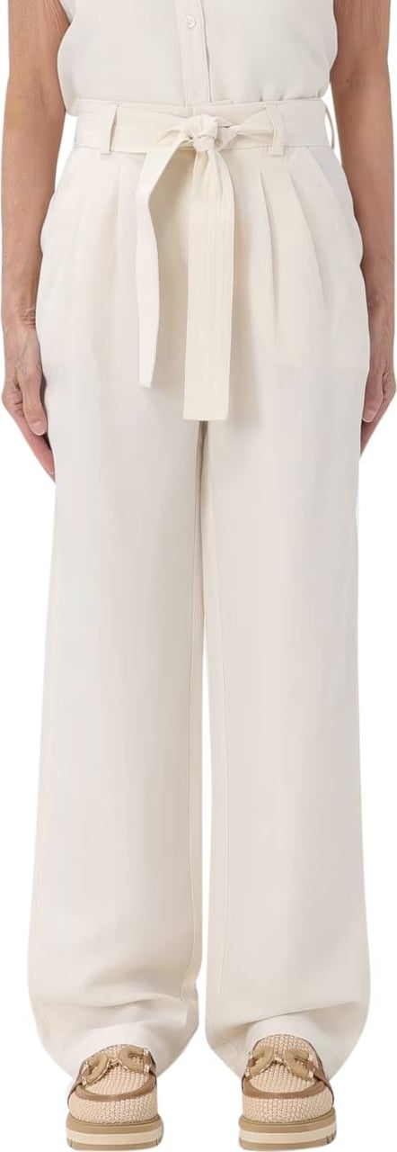 Woolrich Trousers White Wit