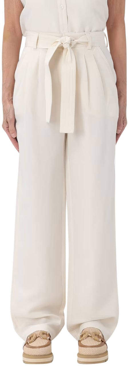 Woolrich Trousers White Wit