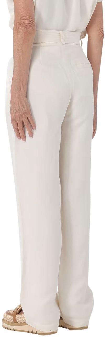 Woolrich Trousers White Wit