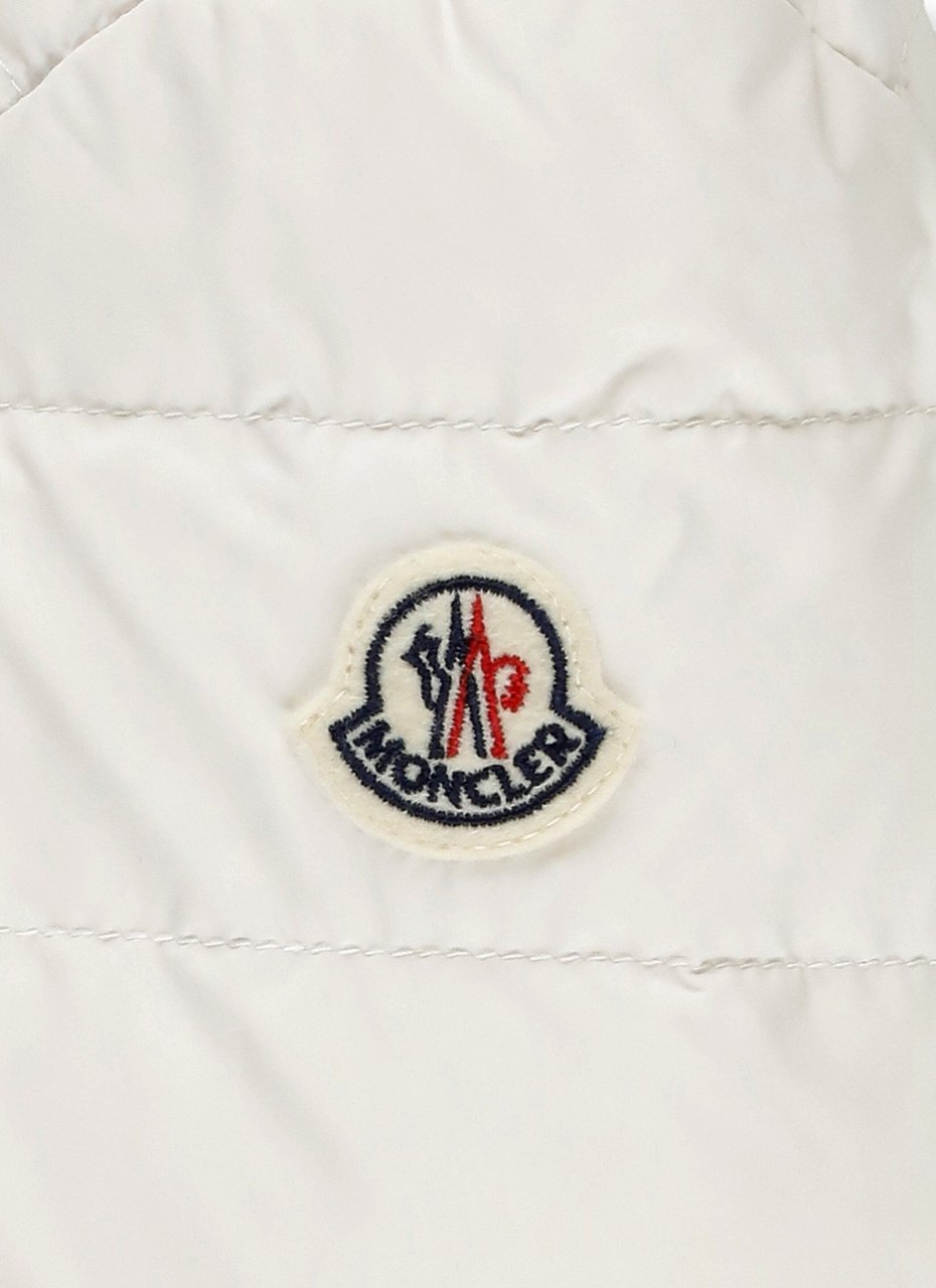 Moncler Coats White Neutraal