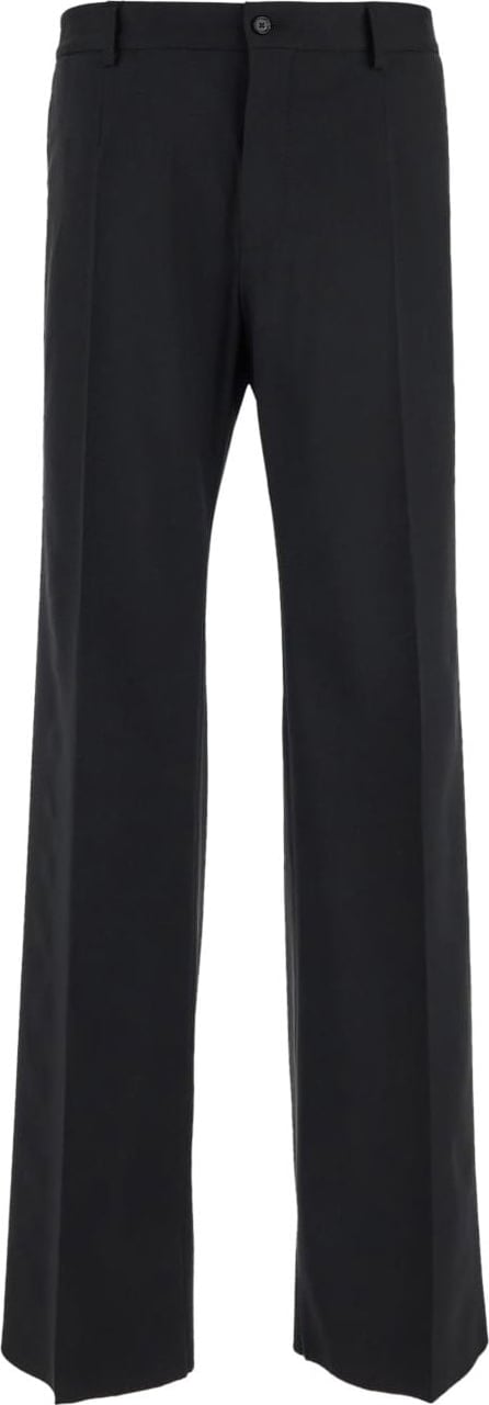 Dolce & Gabbana Wool Trousers Zwart