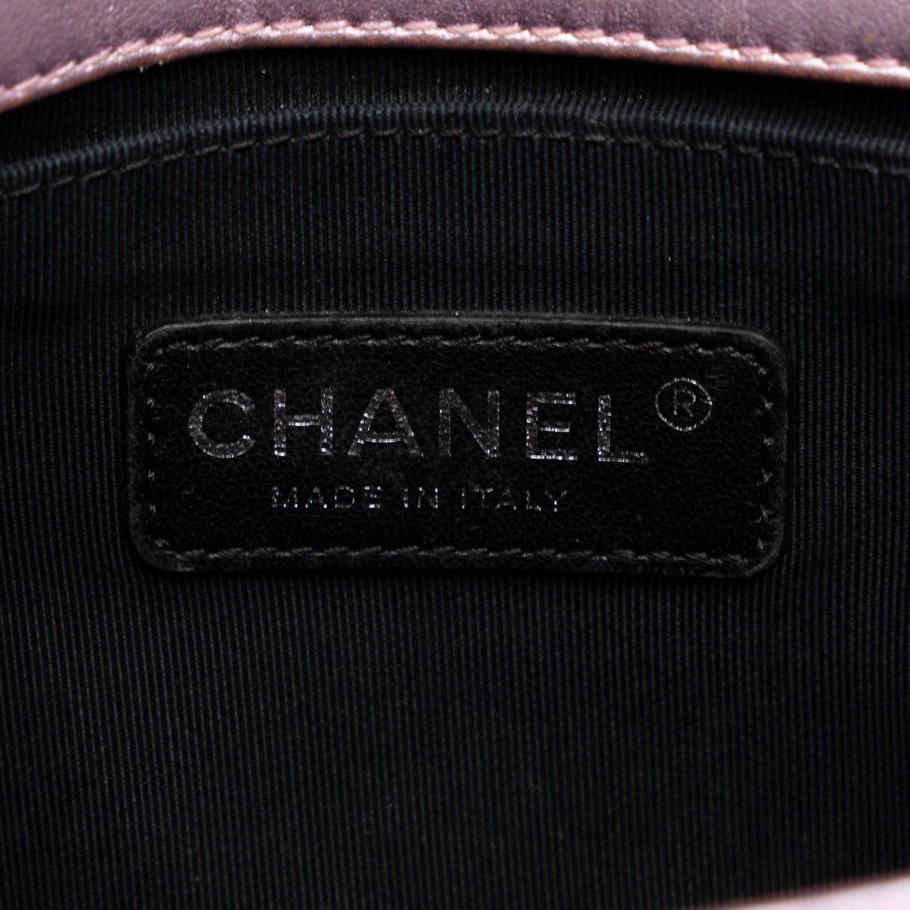 Chanel Medium Patent Boy Flap Bag Bruin