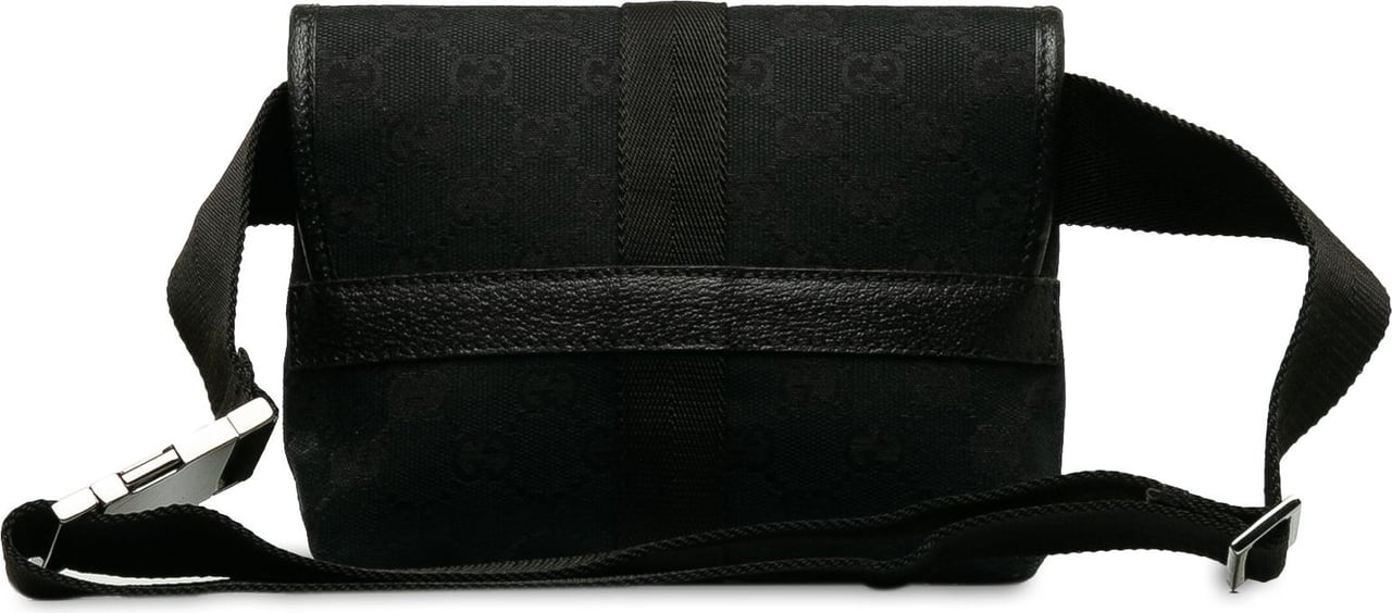 Gucci GG Canvas Belt Bag Zwart