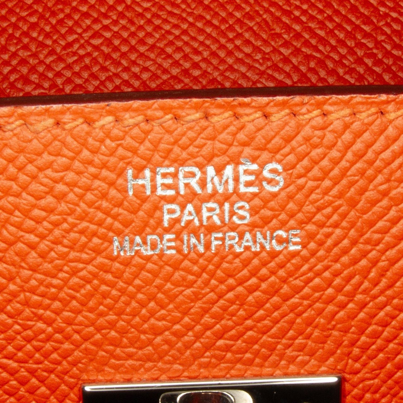 Hermès 2005 Epsom Birkin 35 Oranje
