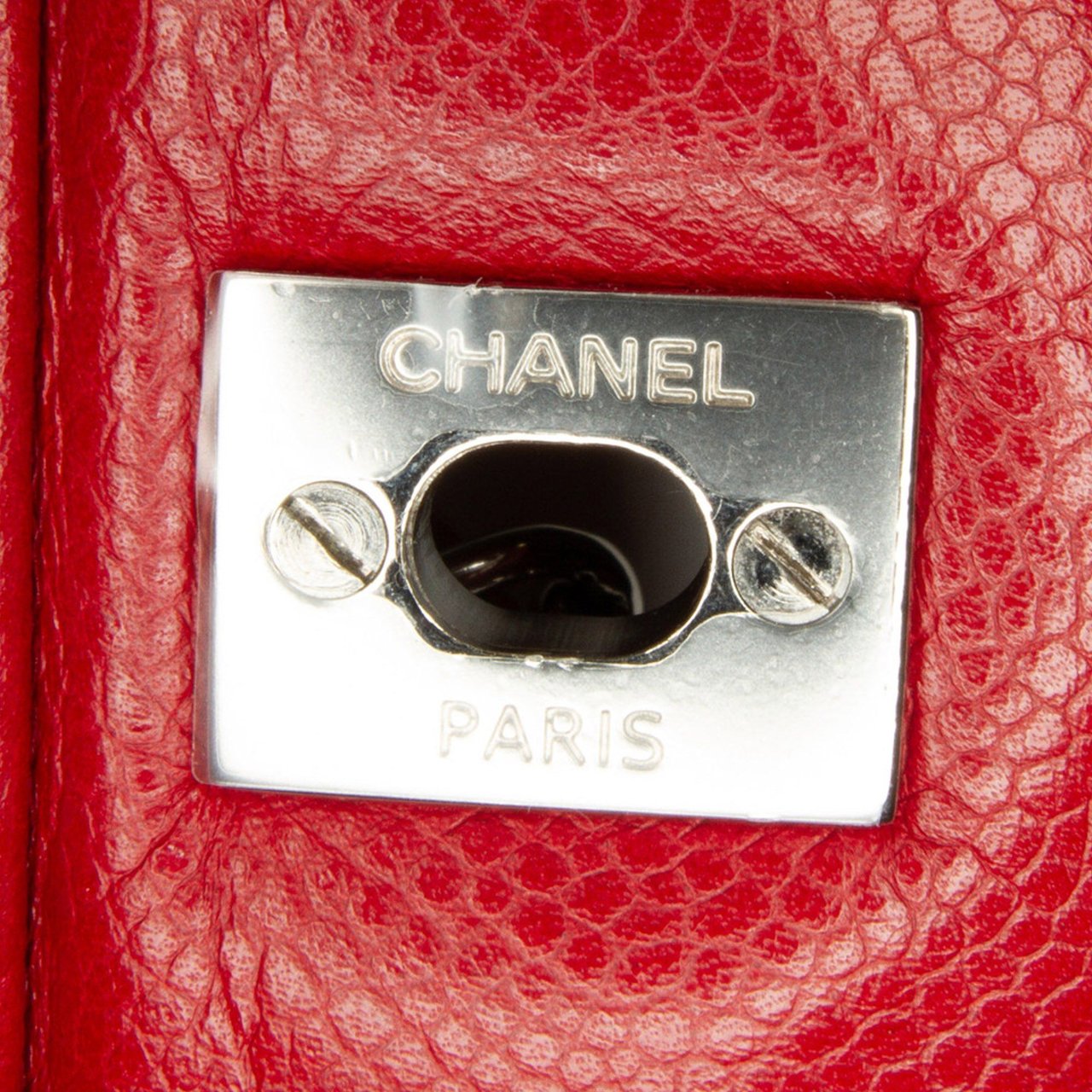Chanel Jumbo Classic Caviar Double Flap Rood