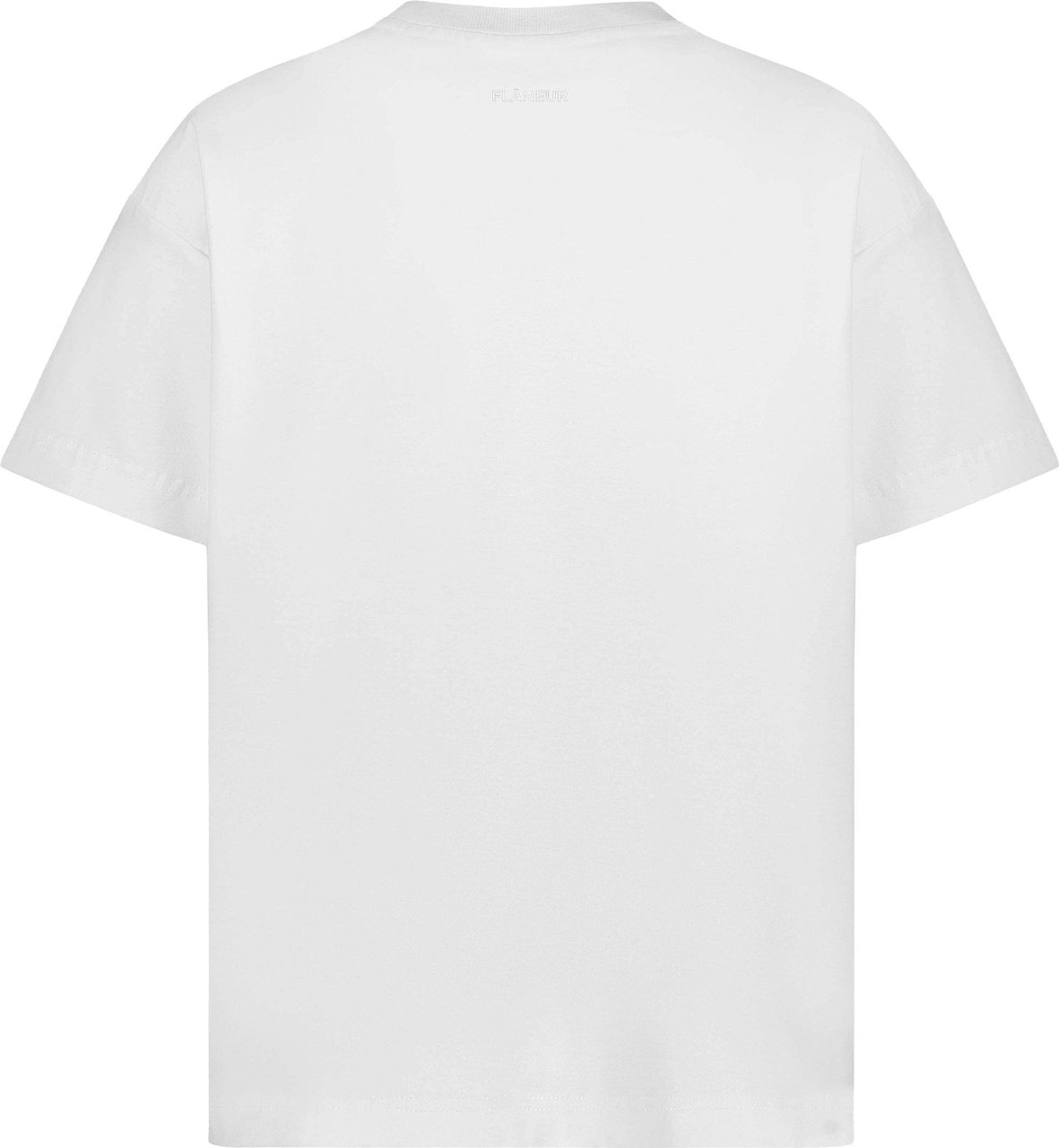 FLÂNEUR Scribble T-Shirt White Wit
