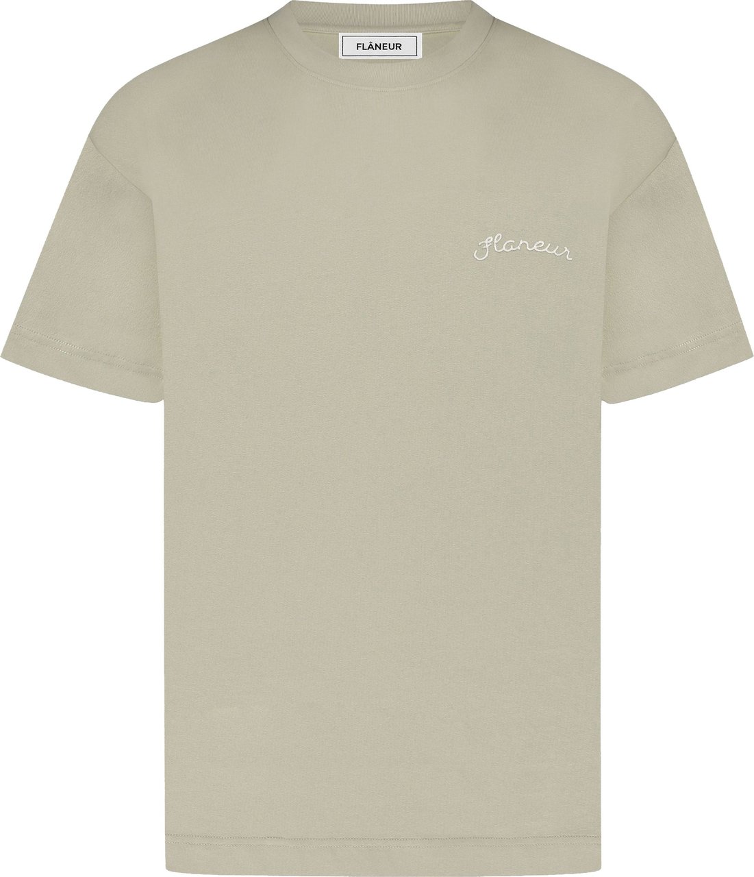 FLÂNEUR Signature T-Shirt Beige Beige