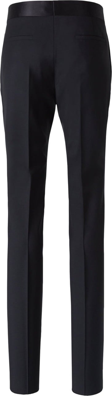 Givenchy Satin Belt Trousers Zwart