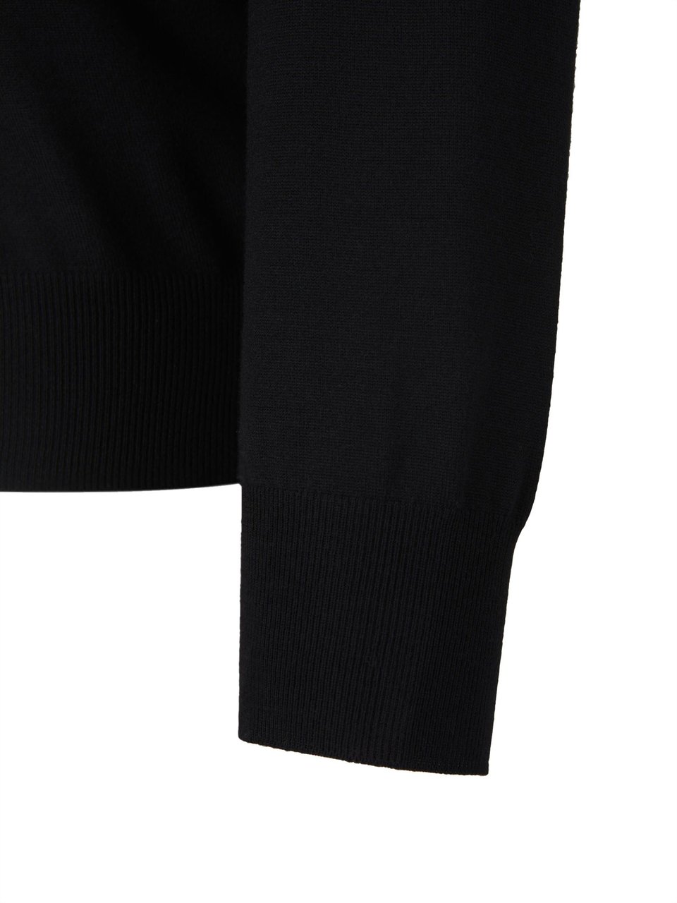 Gran Sasso Long Sleeve Polo Zwart