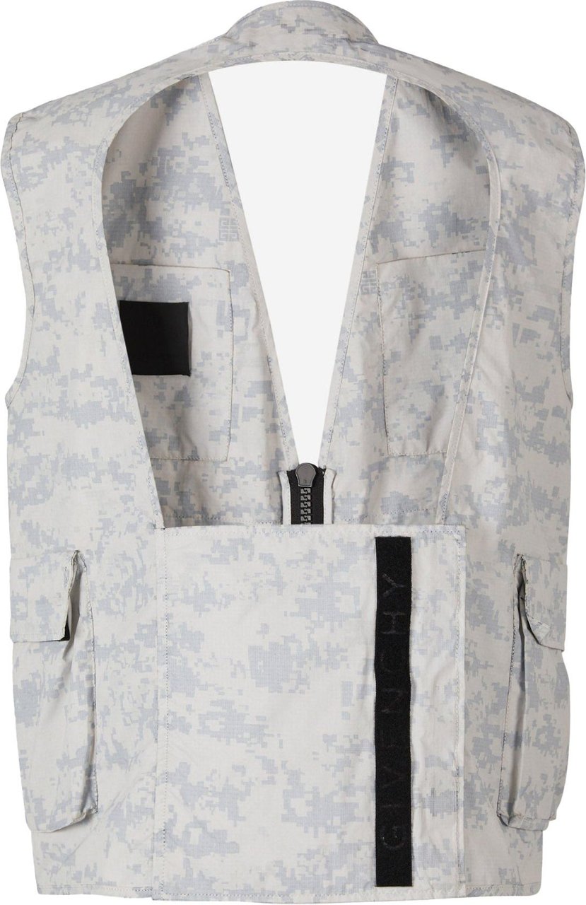 Givenchy Cargo Vest Blauw