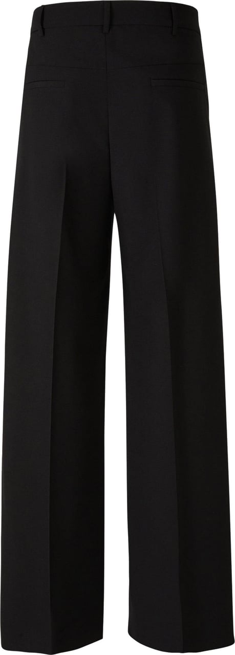 Valentino Tailored Wool Pants Zwart