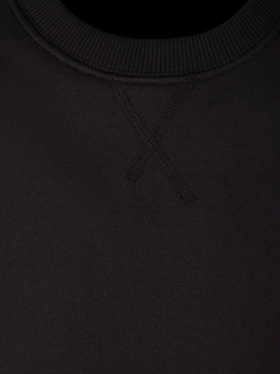 Valentino Cotton sweatshirt with studs Zwart