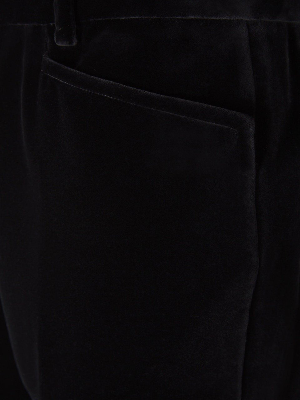 Tom Ford Velvet Trousers Zwart