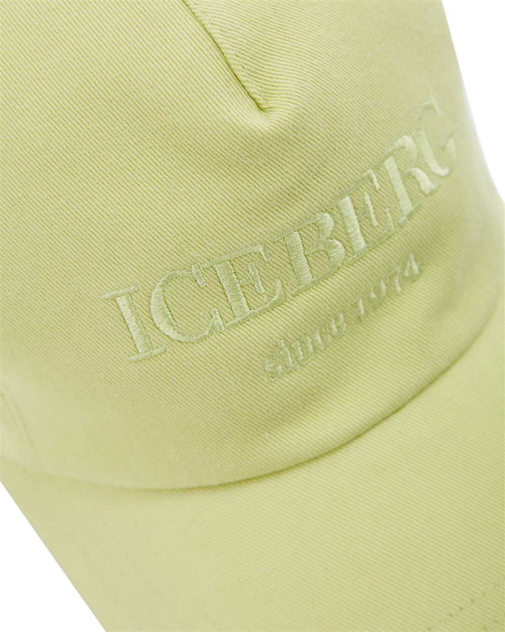 Iceberg Baseball hat with logo Geel