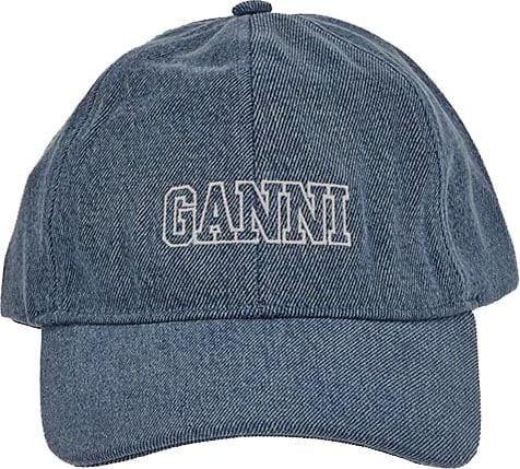 Ganni Hats Clear Blue Blauw