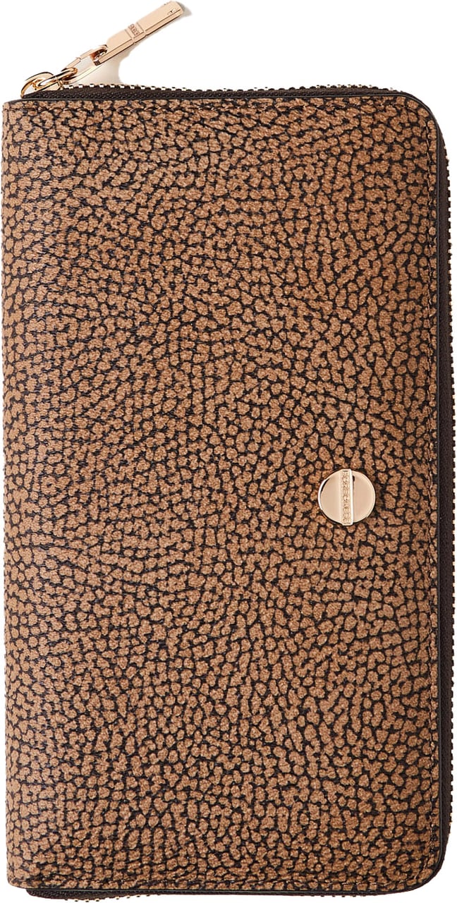 Borbonese VITE WALLET LARGE Bruin