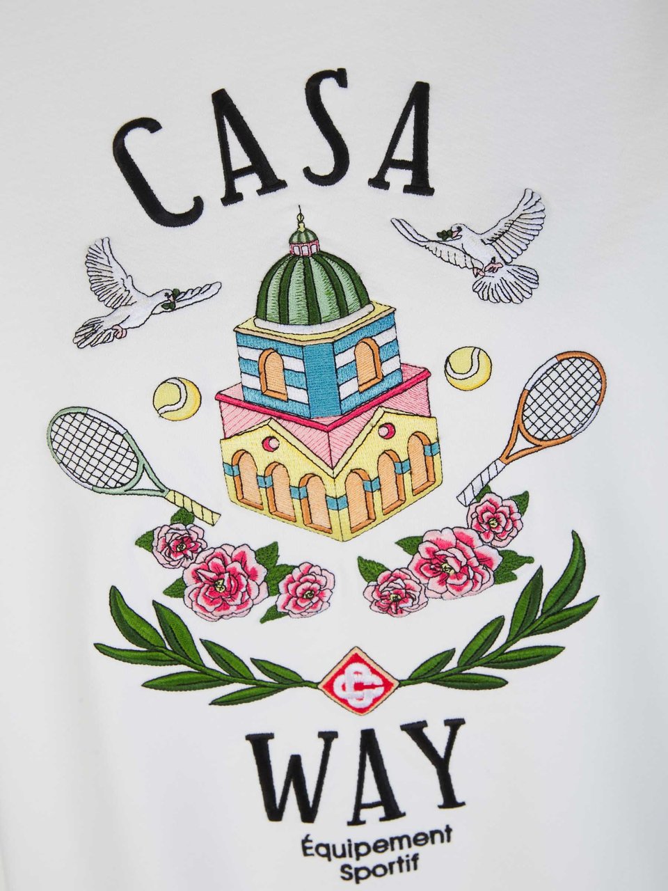 Casablanca House Way sweatshirt Wit