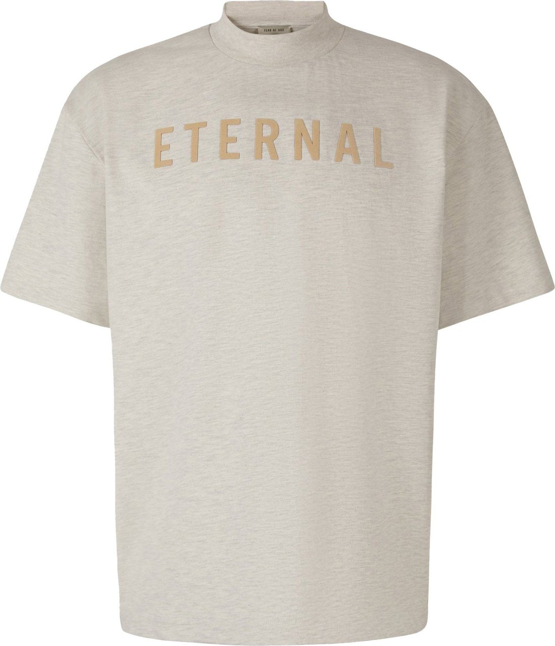 Fear of God Embossed Logo T-Shirt Taupe