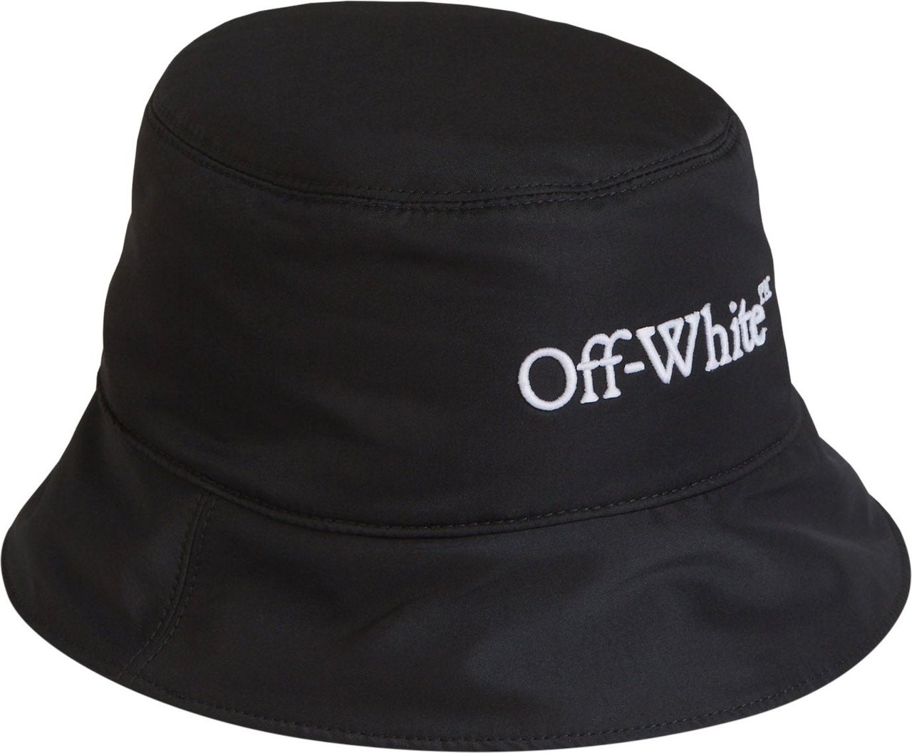 OFF-WHITE Signature Fisherman Hat Zwart