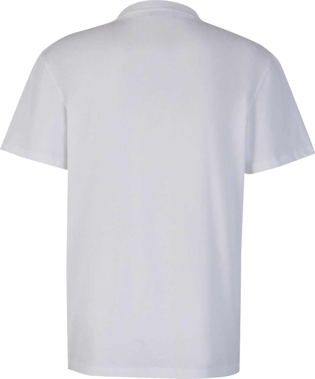 Alexander McQueen Printed Cotton T-Shirt Wit