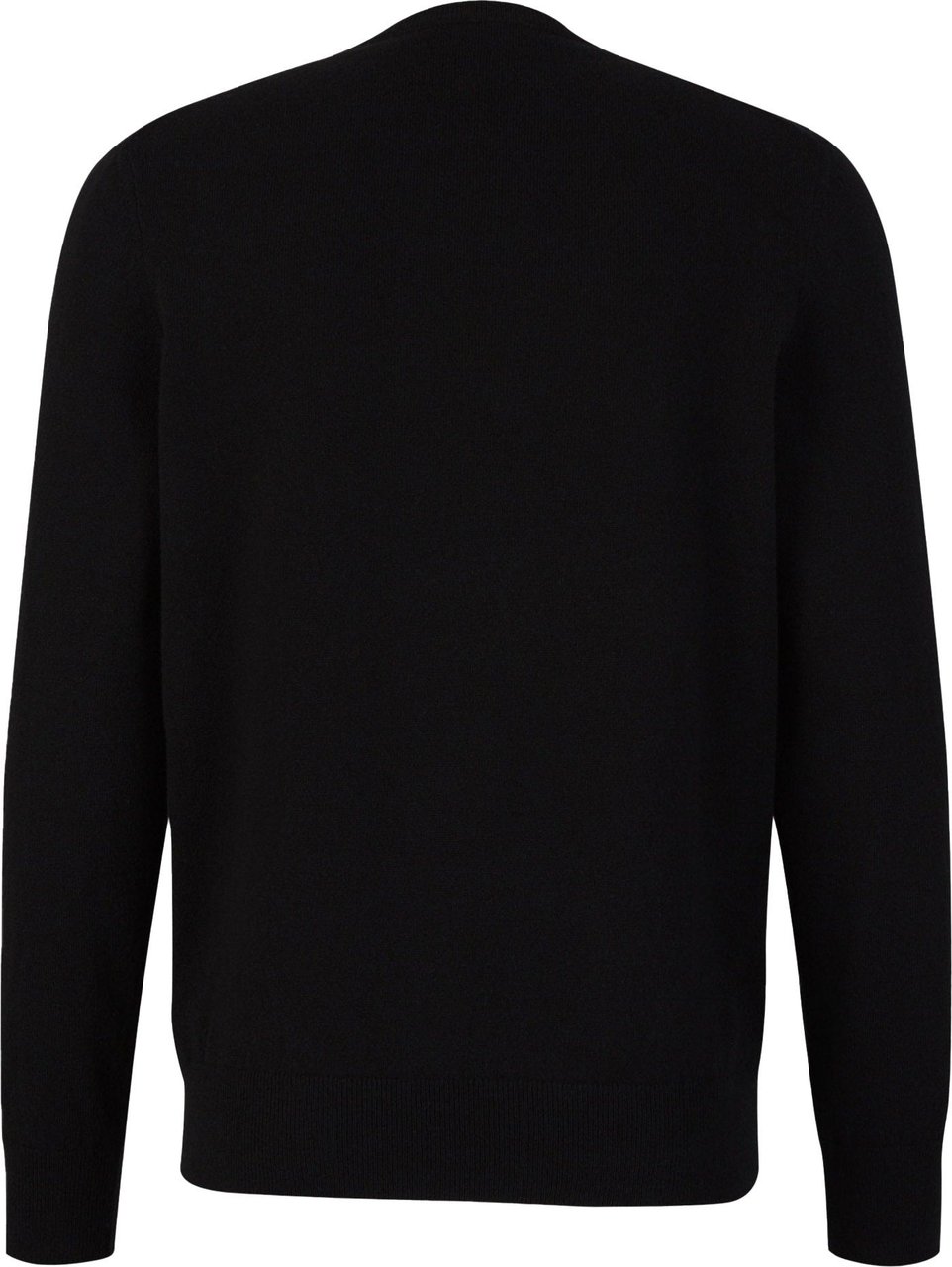 Alexander McQueen Cashmere Logo Sweater Zwart