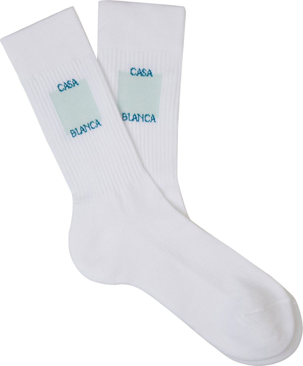 Casablanca Logo Casa Socks Wit