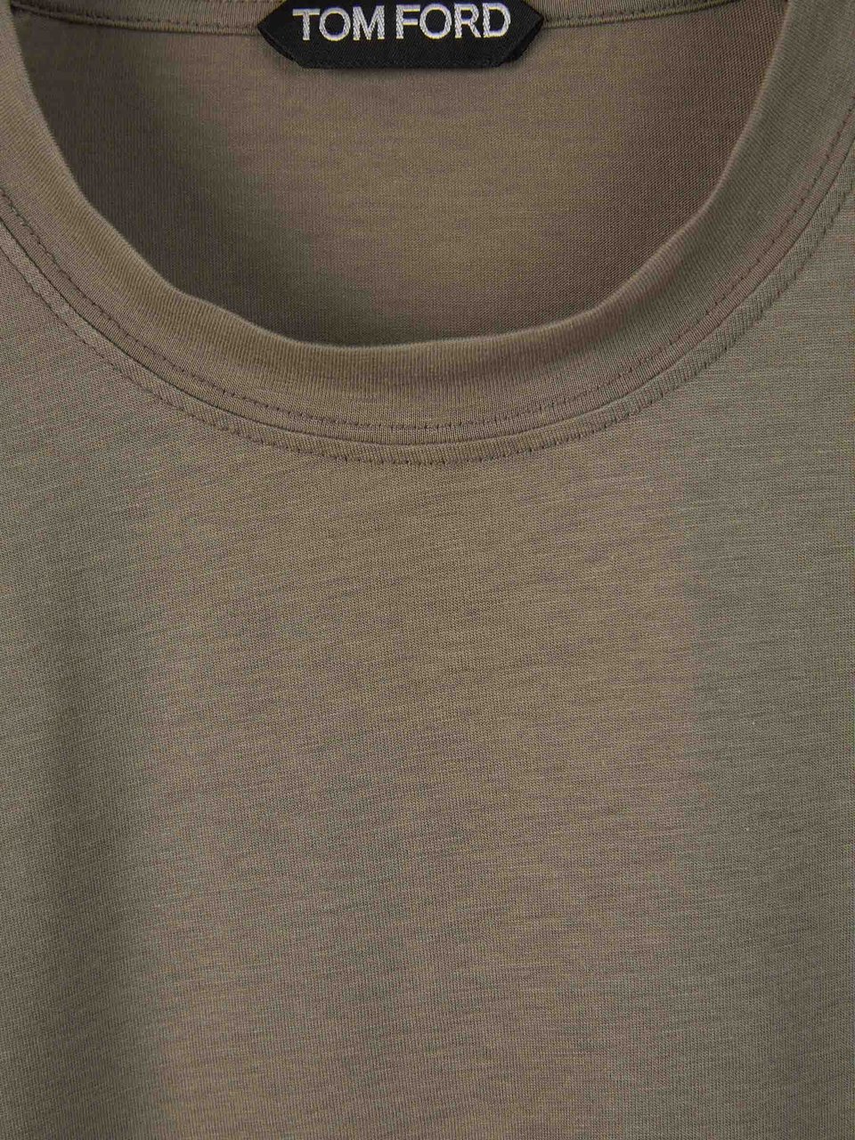 Tom Ford Plain T-Shirt Groen