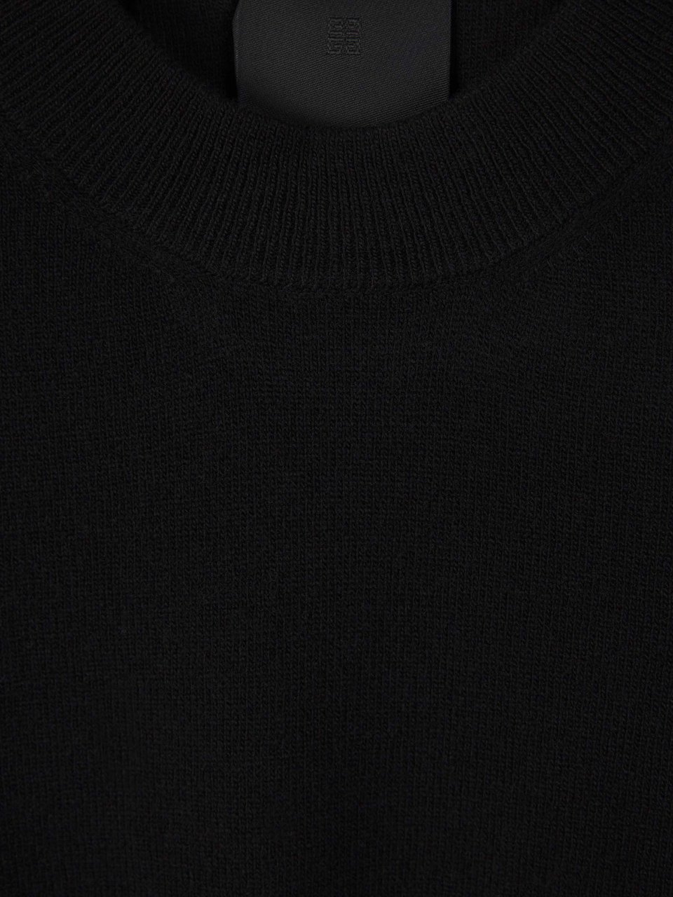 Givenchy Wool Knit Sweater Zwart