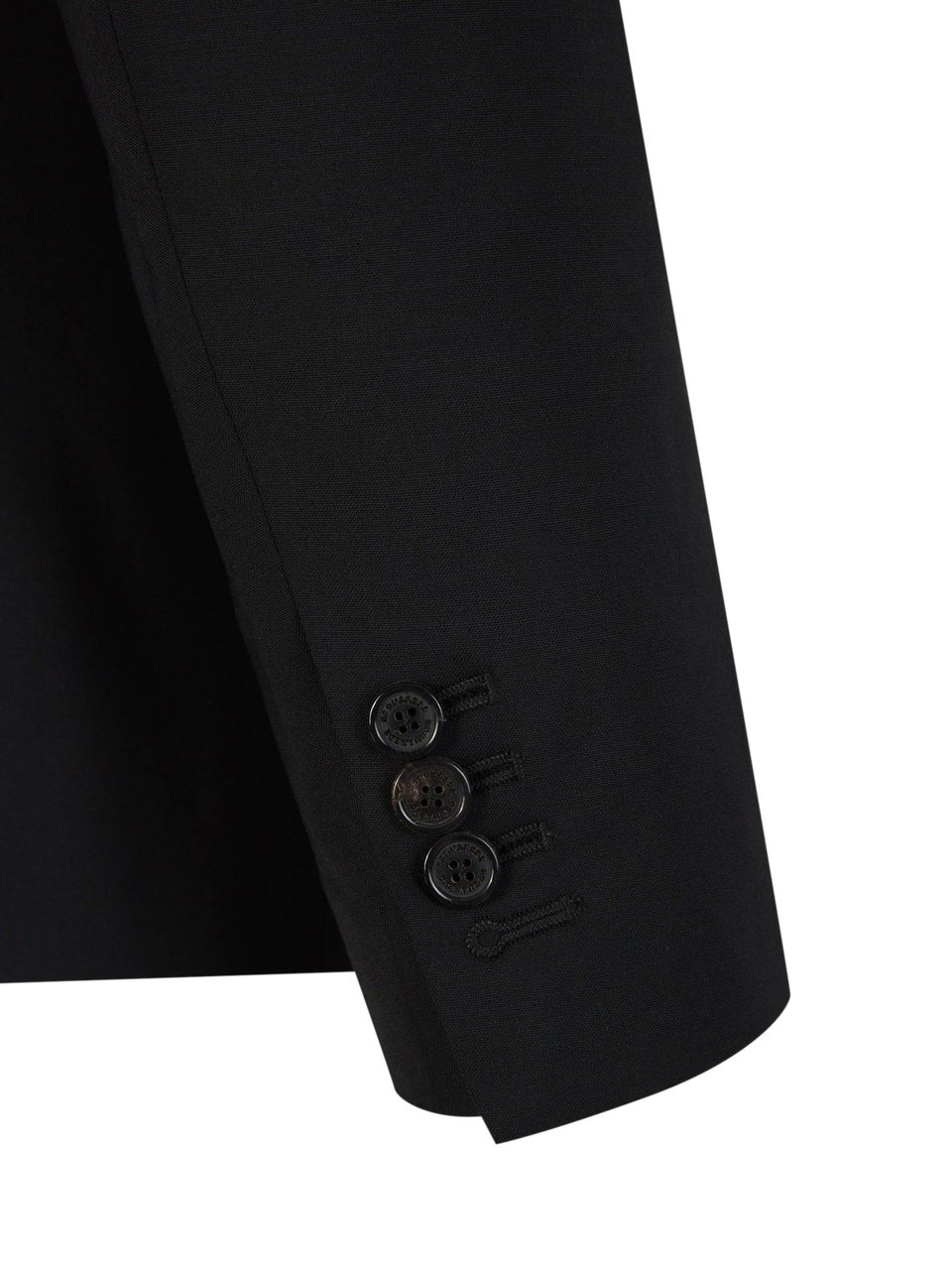 Dsquared2 Plain Wool Suit Zwart